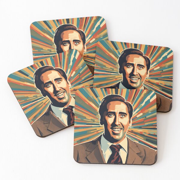 Item preview, Nicolas Cage grin designed and sold by Joanne Walsh.