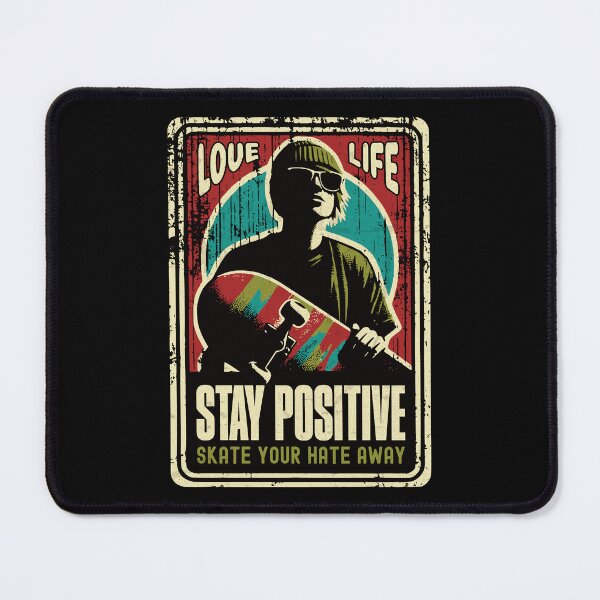 Item preview, Skate Your Hate Away - Positive Skateboarding Life Inspirational designed and sold by Urban-Alien.