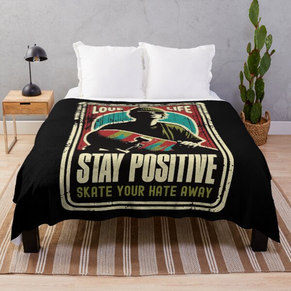 Item preview, Skate Your Hate Away - Positive Skateboarding Life Inspirational designed and sold by Urban-Alien.