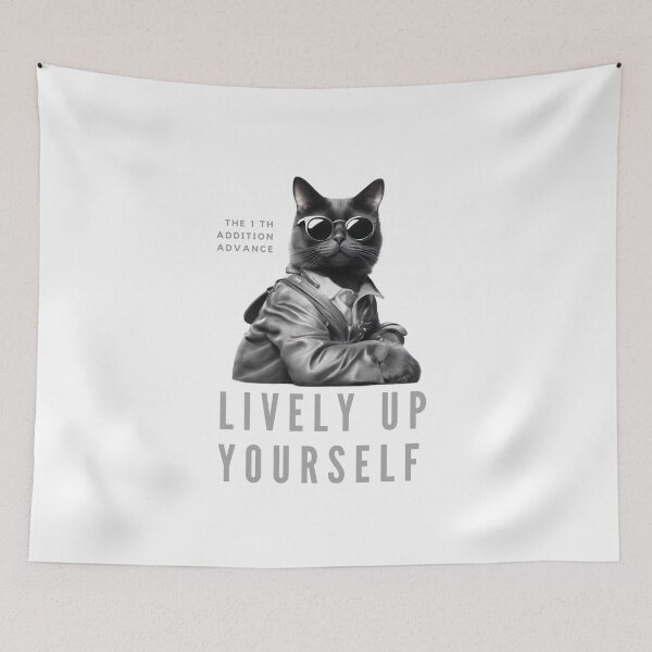 Item preview, Handsome cat, Cool cat designed and sold by ALITTLETOWN.