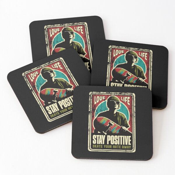 Item preview, Skate Your Hate Away - Positive Skateboarding Life Inspirational designed and sold by Urban-Alien.
