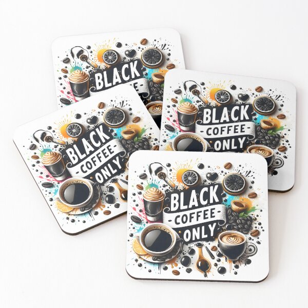 Item preview, Black Coffee Lover, Coffee Lover, Cold Brew designed and sold by TrueArtVibes.