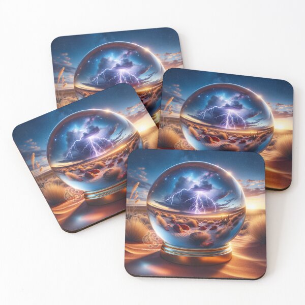 Item preview, Thunderous Calm in the Desert Sphere designed and sold by ArrernteVisions.