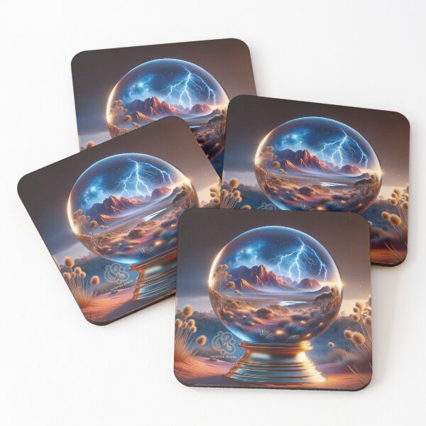 Item preview, Electrified Tranquility in Glass designed and sold by ArrernteVisions.