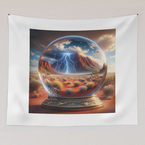 Item preview, Storm Essence in the Desert Dome designed and sold by ArrernteVisions.