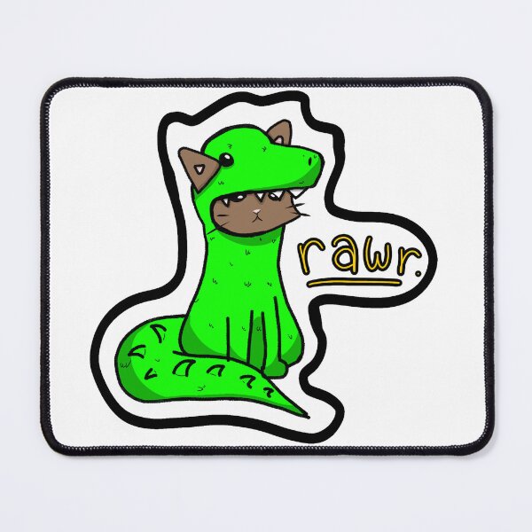 Item preview, Rawr - A cat in a dinosaur costume designed and sold by shaune23.