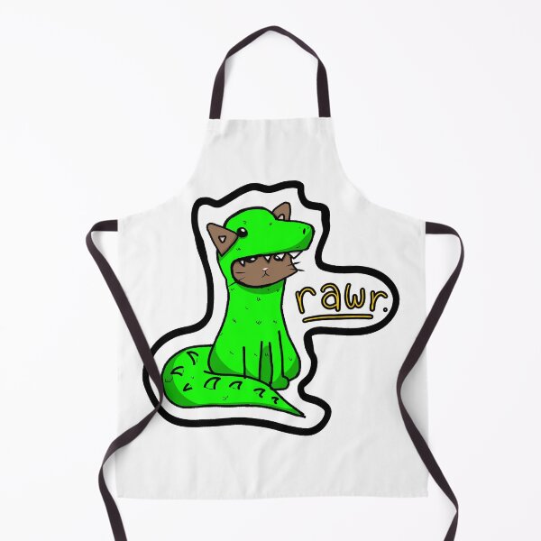 Item preview, Rawr - A cat in a dinosaur costume designed and sold by shaune23.
