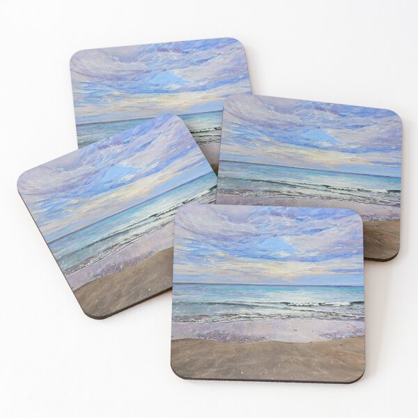 Item preview, Pastel Coastal Landscape designed and sold by ChristineDavisArt.
