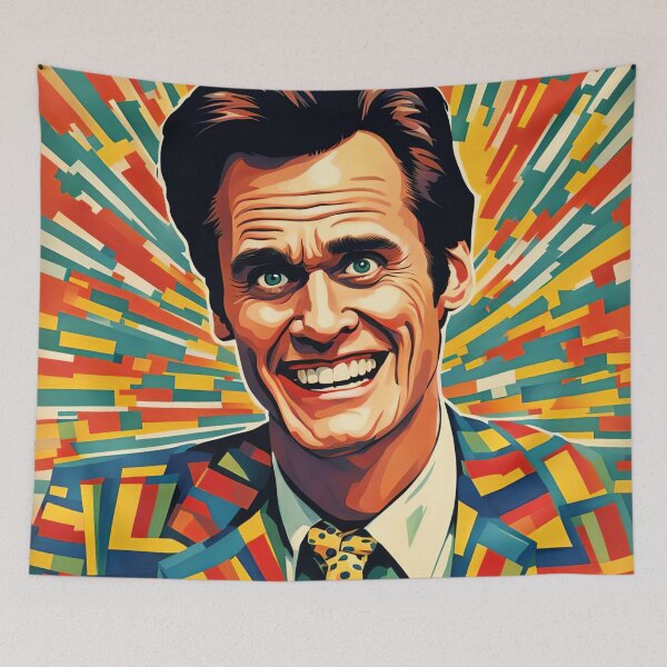 Artikelvorschau, Jim Carrey entworfen und verkauft von Joanne Walsh.