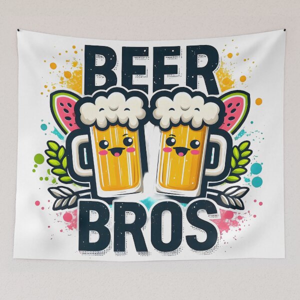 Item preview, Fun Bros, Party Bros, Game Time designed and sold by TrueArtVibes.