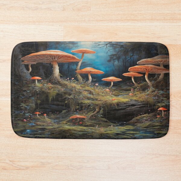 Item preview,  A mysterious bioluminescent forest. designed and sold by Cherryblossom50.