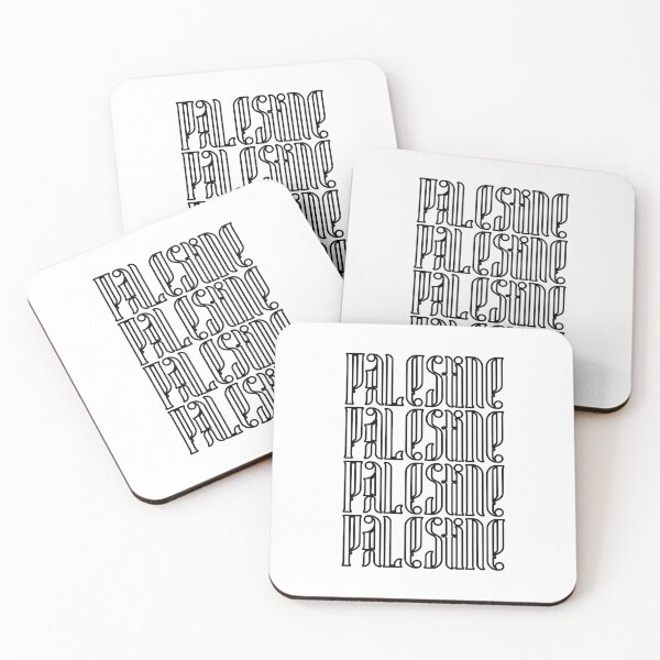 Item preview, Palestine Palestine Palestine Calligraphy Art Sticker designed and sold by WatermelonPink.