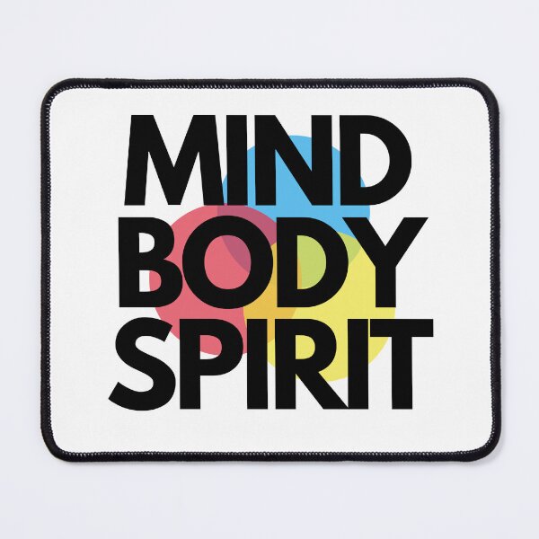Item preview, mind body spirit (black text) designed and sold by evathemtbc.
