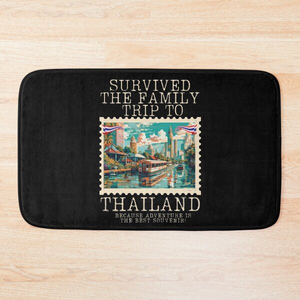 Item preview, Survived the family trip to Thailand Travel Vacation designed and sold by miaoxiang9.