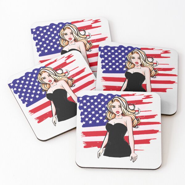 Item preview, Patriot Girl America 3 designed and sold by Chubuter.