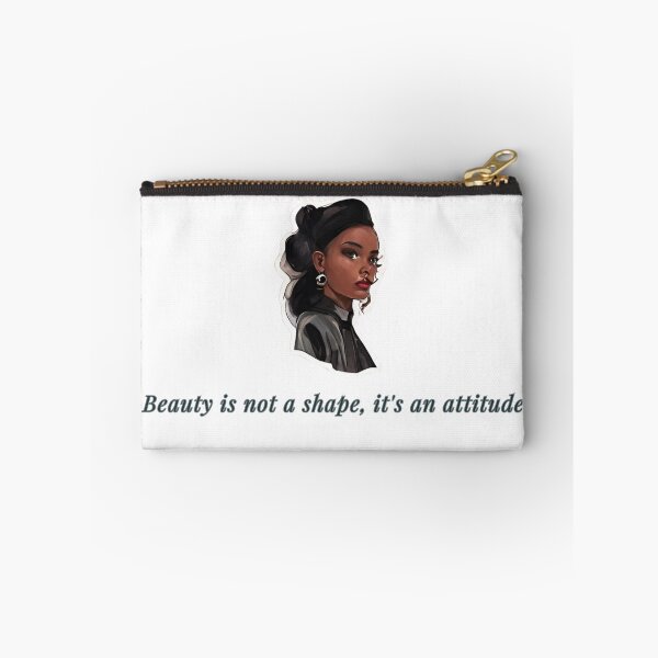 Item preview, Beauty is not a shape classy empowerment modern quotes expression designed and sold by MartaRMC.