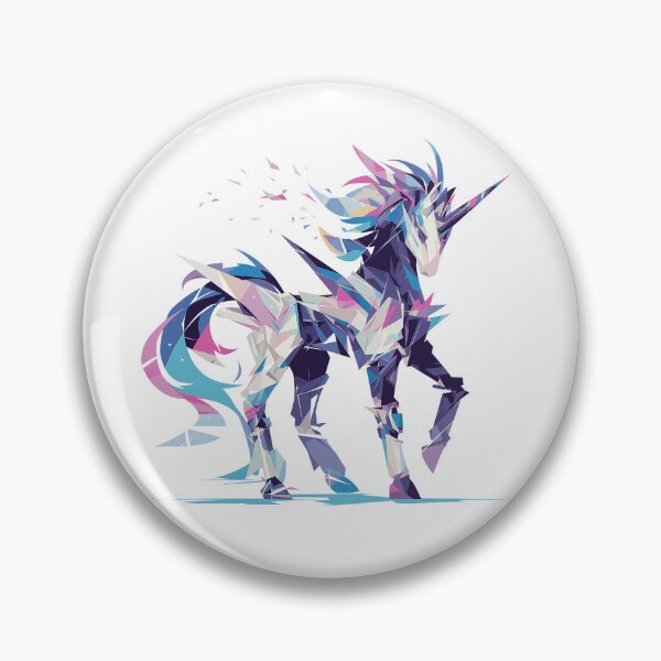 Item preview, Unicorn Polygon Cartoon designed and sold by Bwittaya.