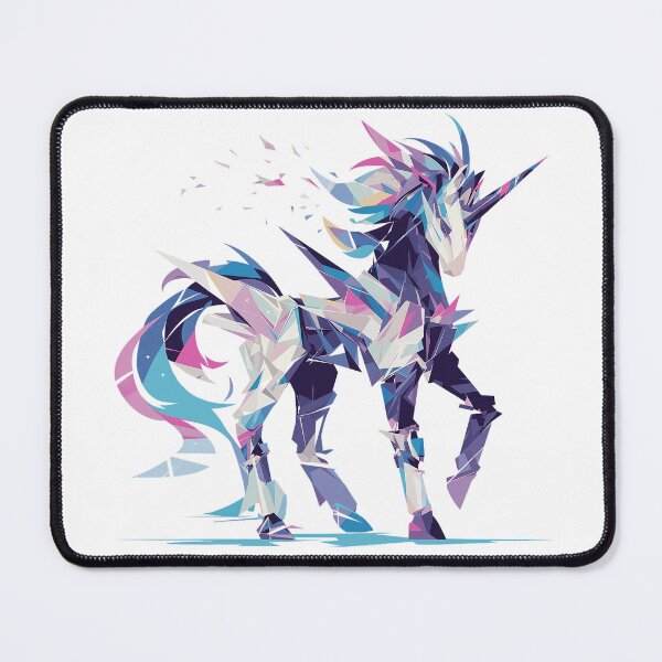Item preview, Unicorn Polygon Cartoon designed and sold by Bwittaya.