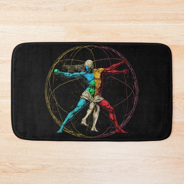 Item preview, Vitruvian World - Anatomical Man, Vitruvian Anatomy, 3D Globe designed and sold by abeautifulife.