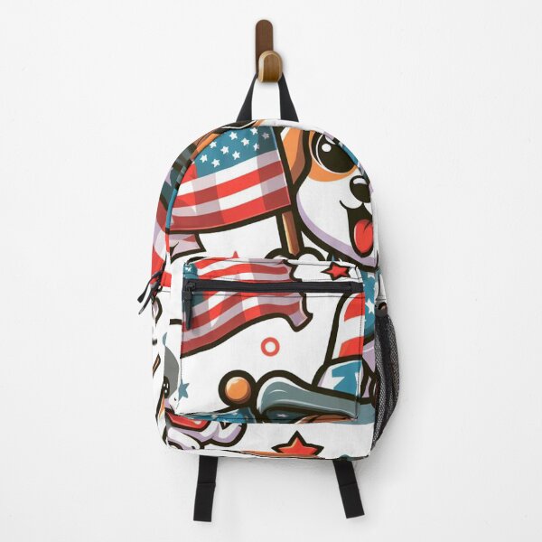 Item preview, Catty Patriotism: USA Cute Cat Kids designed and sold by maheart83.