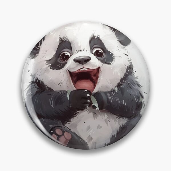 Item preview, Cute Panda Smiling designed and sold by Aje00.