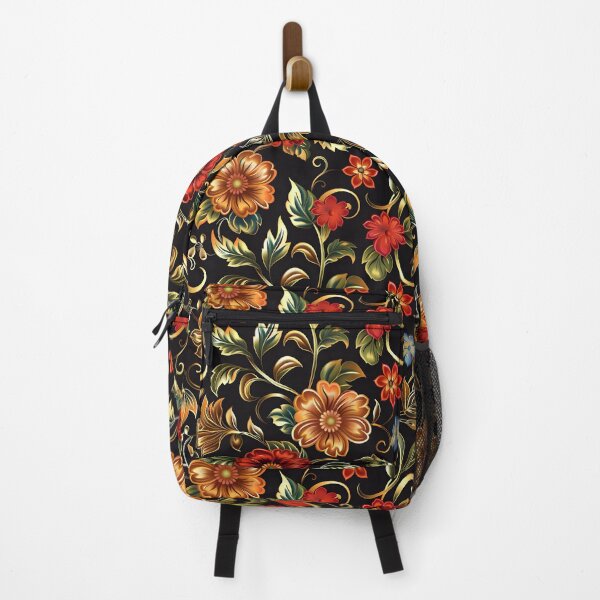 Item preview, Gold and Red Floral Surface Pattern, Floral All Over Pattern, Flowers Pattern Beautiful designed and sold by Apkdesigner.