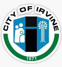 Seal of Irvine Sticker