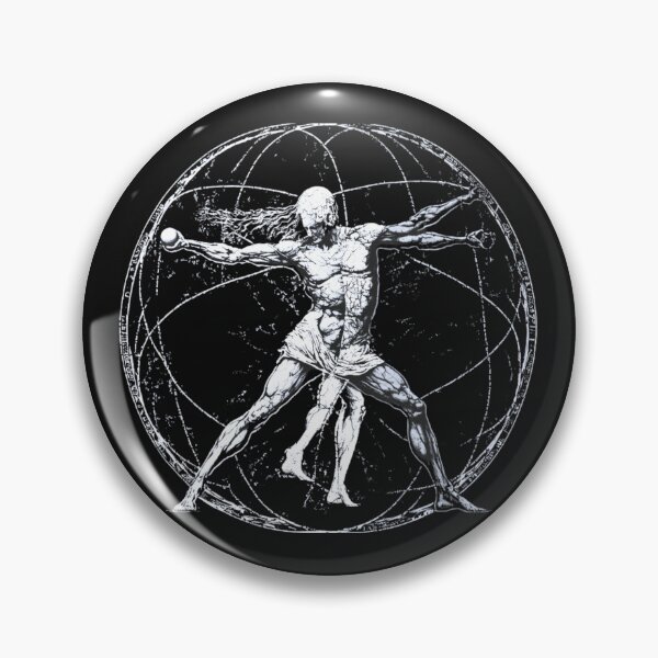 Item preview, Mundo de Vitruvio - Hombre Anatómico, Anatomía de Vitruvio, Globo terráqueo 3D designed and sold by abeautifulife.