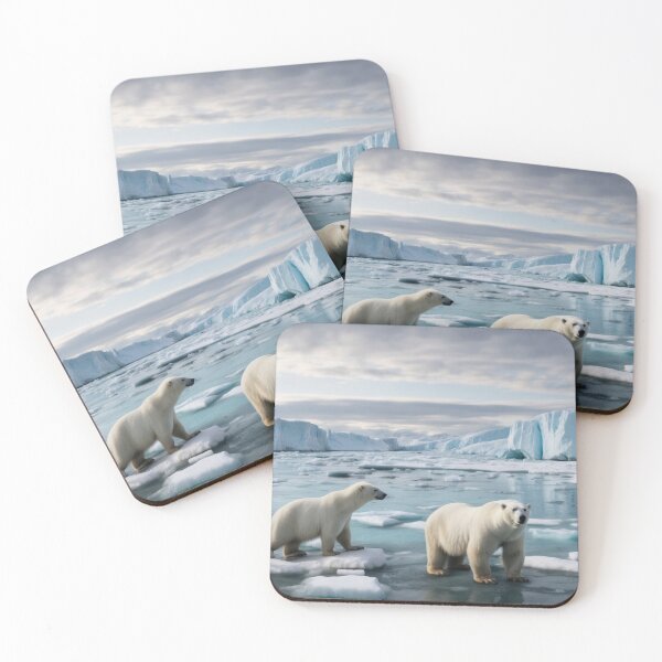 Item preview, polar bear t-shirt sticker designed designed and sold by Amitabr14.