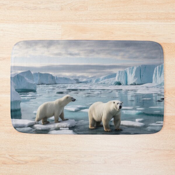 Item preview, polar bear t-shirt sticker designed designed and sold by Amitabr14.