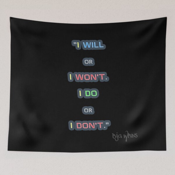 Item preview, "I WILL..." Quote 11/23/2023 designed and sold by BJGWRDS.
