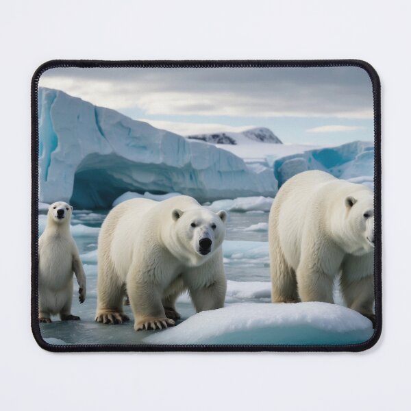 Item preview, polar bear t-shirt sticker designed designed and sold by Amitabr14.