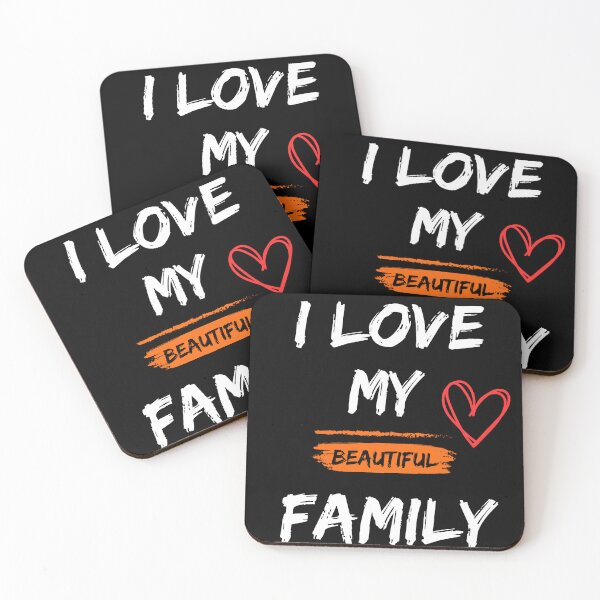 Item preview, I Love my Family designed and sold by ImageWearz.