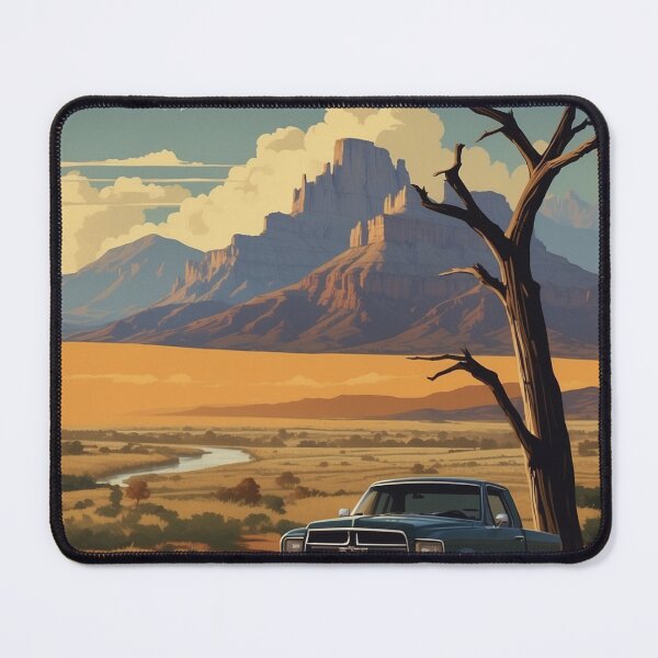 Item preview, 002 Vintage Texas Travel Poster Design designed and sold by Alexis Art Collection.