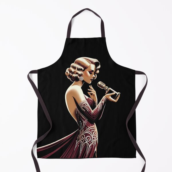 Item preview, Classic Jazz Diva Illustration designed and sold by M-ormin.