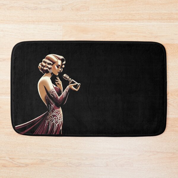 Item preview, Classic Jazz Diva Illustration designed and sold by M-ormin.