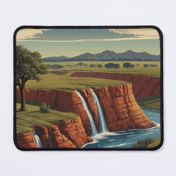 Item preview, 005 Vintage Texas Travel Poster Design designed and sold by Alexis Art Collection.