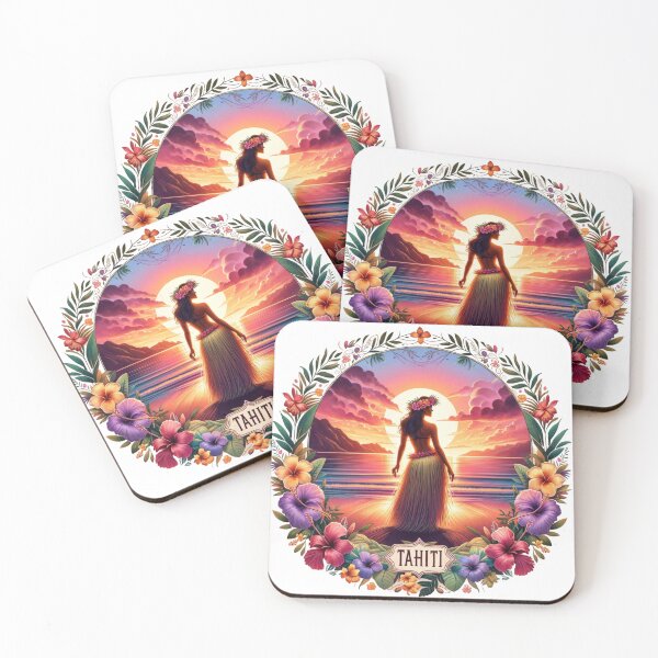 Item preview, Tahitian Sunset Serenity designed and sold by HomeAndHope.