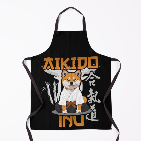 Item preview, aikido inu akita inu funny aikido japanese mma mixed martial arts designed and sold by teeartforyou.