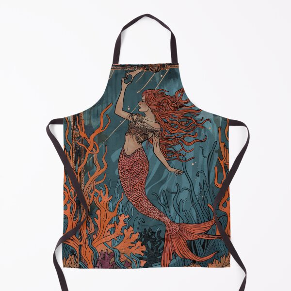 Item preview, Hand Heart Mermaid designed and sold by Tabble-Dabble.
