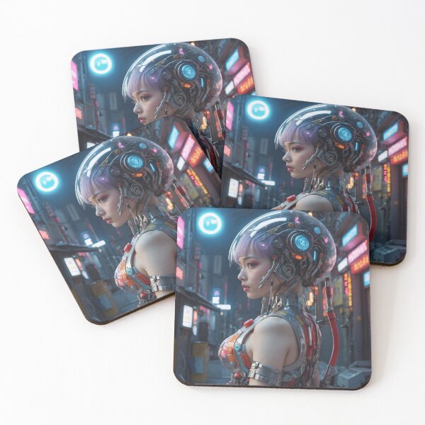 Item preview, Cyberpunk Lunar Girl designed and sold by cyrusNONONEVER.