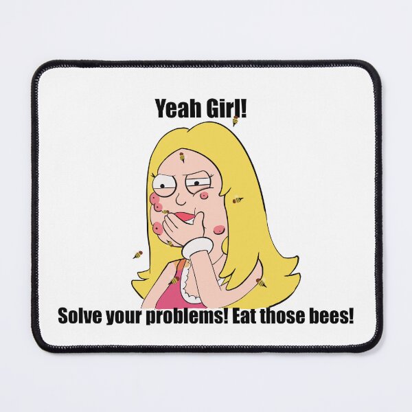 Item preview, Francine “yeah girl solve your problems eat those bees!” Klaus quote American dad designed and sold by booettebabe.