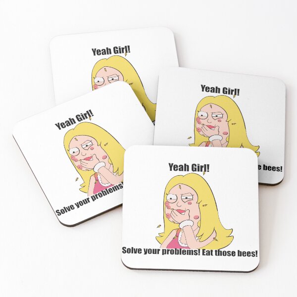 Item preview, Francine “yeah girl solve your problems eat those bees!” Klaus quote American dad designed and sold by booettebabe.