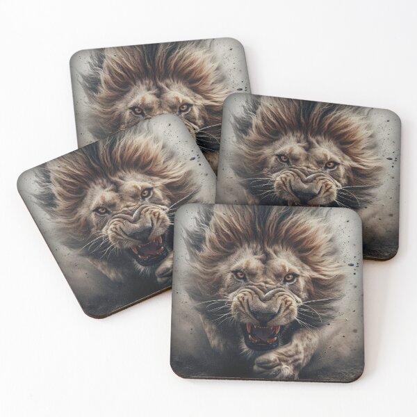 Item preview, LION HUNT  designed and sold by johnnyssandart.