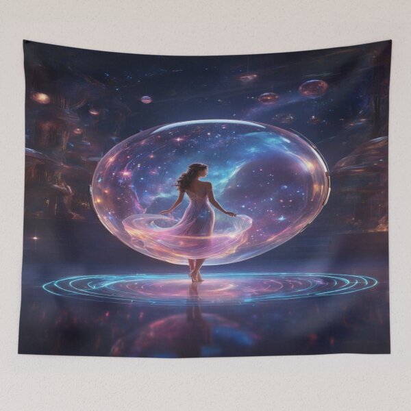 Item preview, Whimsical world where dreams and technology intertwine. designed and sold by Cherryblossom50.