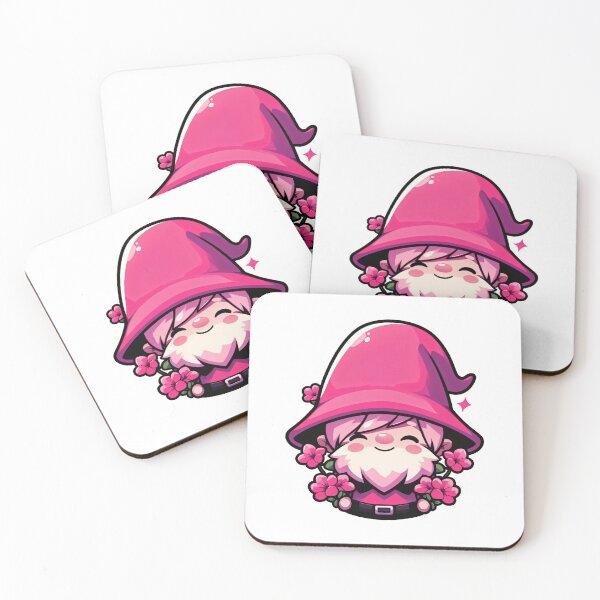 Item preview, Pink Petunia Gnome designed and sold by Funny Vintage Stickers And T-Shirts.
