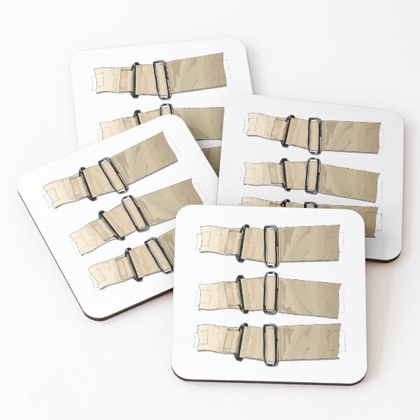 Item preview, Khaki straps designed and sold by Whimsy Trail Co.