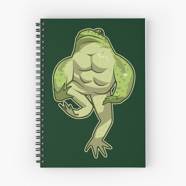 Item preview, Frog with Abs meme - Buff Muscle Amphibian  designed and sold by Rzera-.