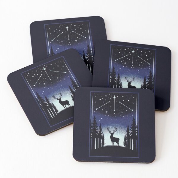 Item preview, Mystical Night and the Silent Deer designed and sold by SunkenCost.