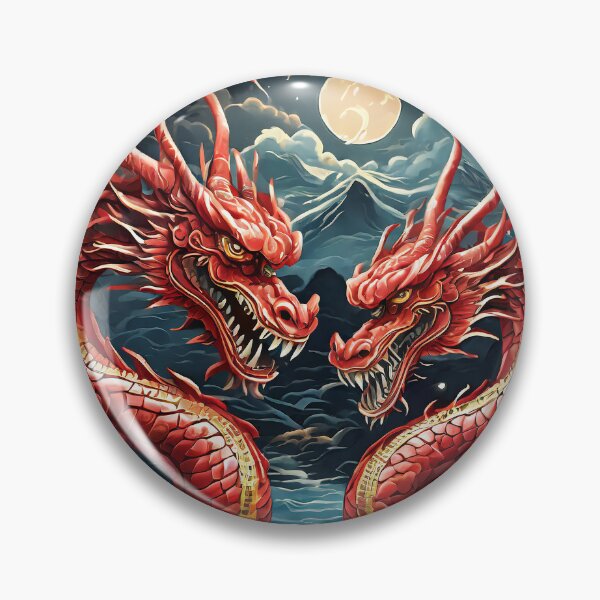 Item preview, Red dragons designed and sold by Tomi Robert.